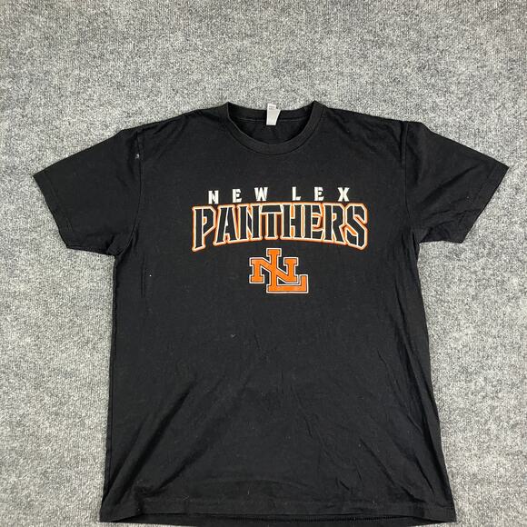 Next Level T-Shirt Mens XL Black New Lex Panthers Graphic Athletic Tee - Picture 2 of 9